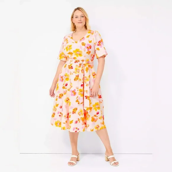 knee length dresses for ladies Anthropologie Hutch Pleated Sweetheart Midi Dress Plus Size 20 Navy New   Finds For You